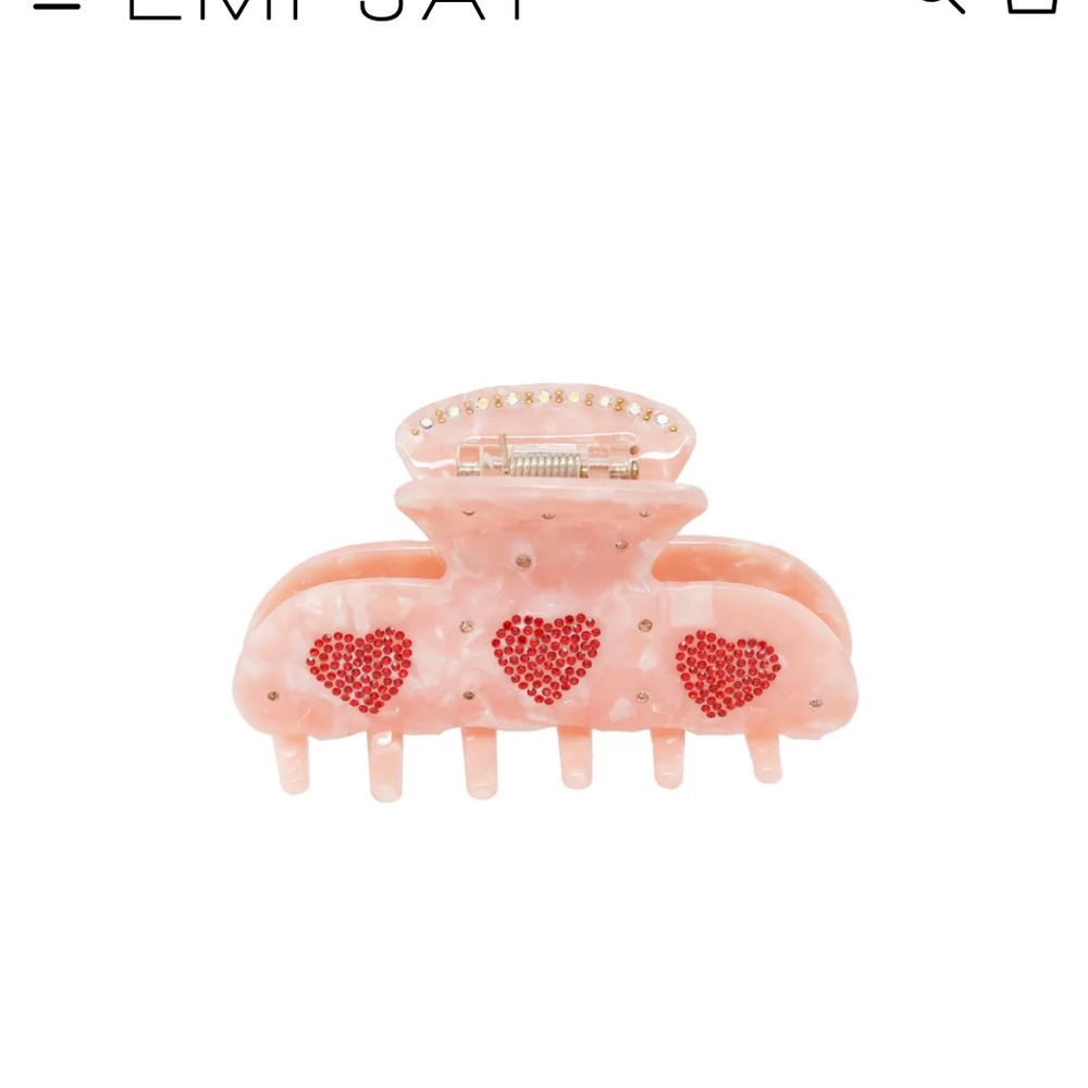Emi Jay sweetheart clip in love bug